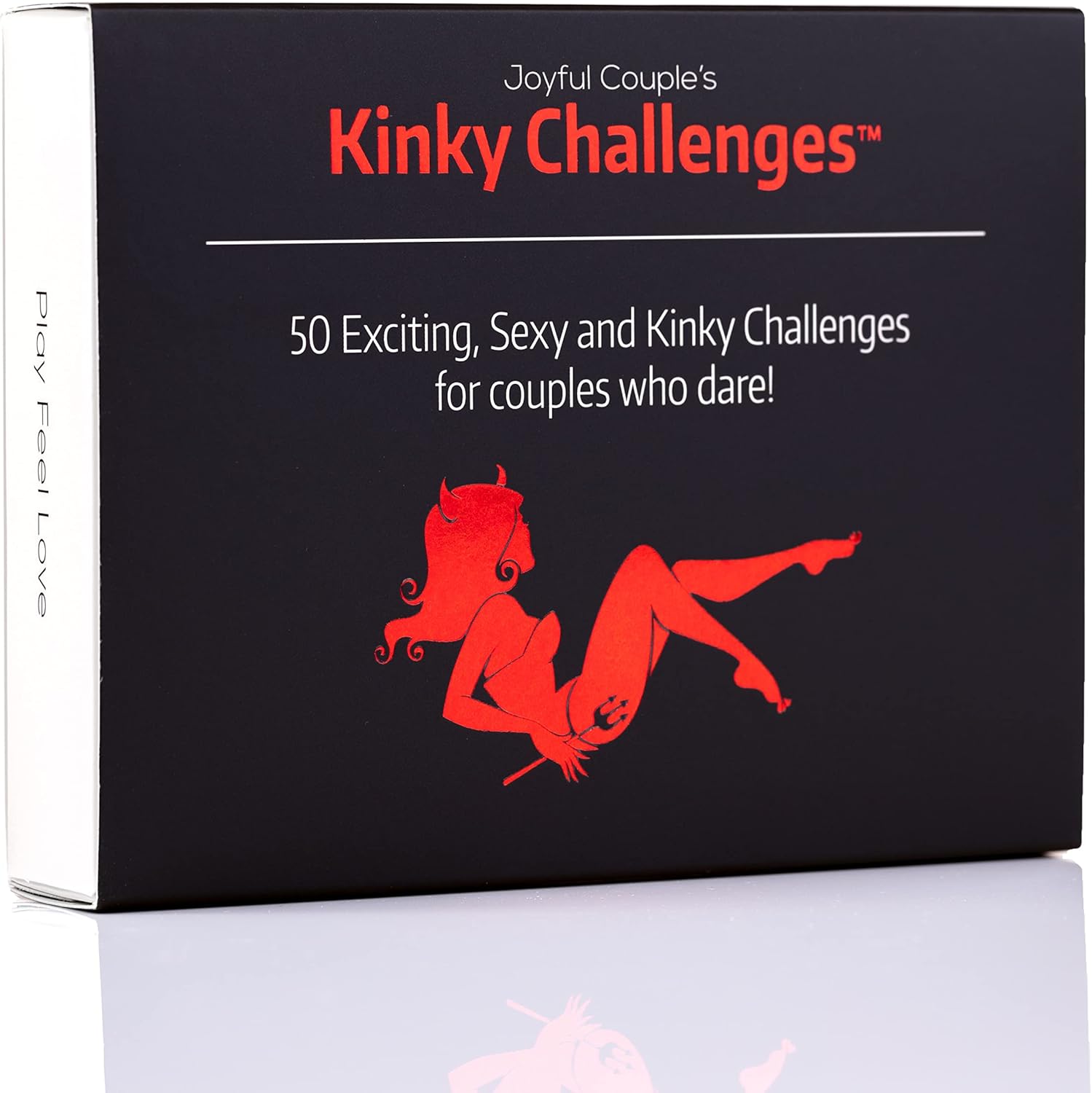 Kinky Challenges: A Daring Card Game for Adventurous Couples with 50 Challenging Activities - an Intimate Gift for Couples