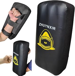 ZHUYNXIR Inflatable Training Blocking Pad 16x8 Inch - Boxing Strike Pads for Martial Arts, Kickboxing, Football, Basketball, Soccer & Lacrosse