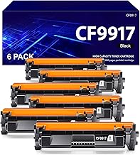 Hanink Black Toner Cartridge CF9917 For Laser Printers 6 Pack