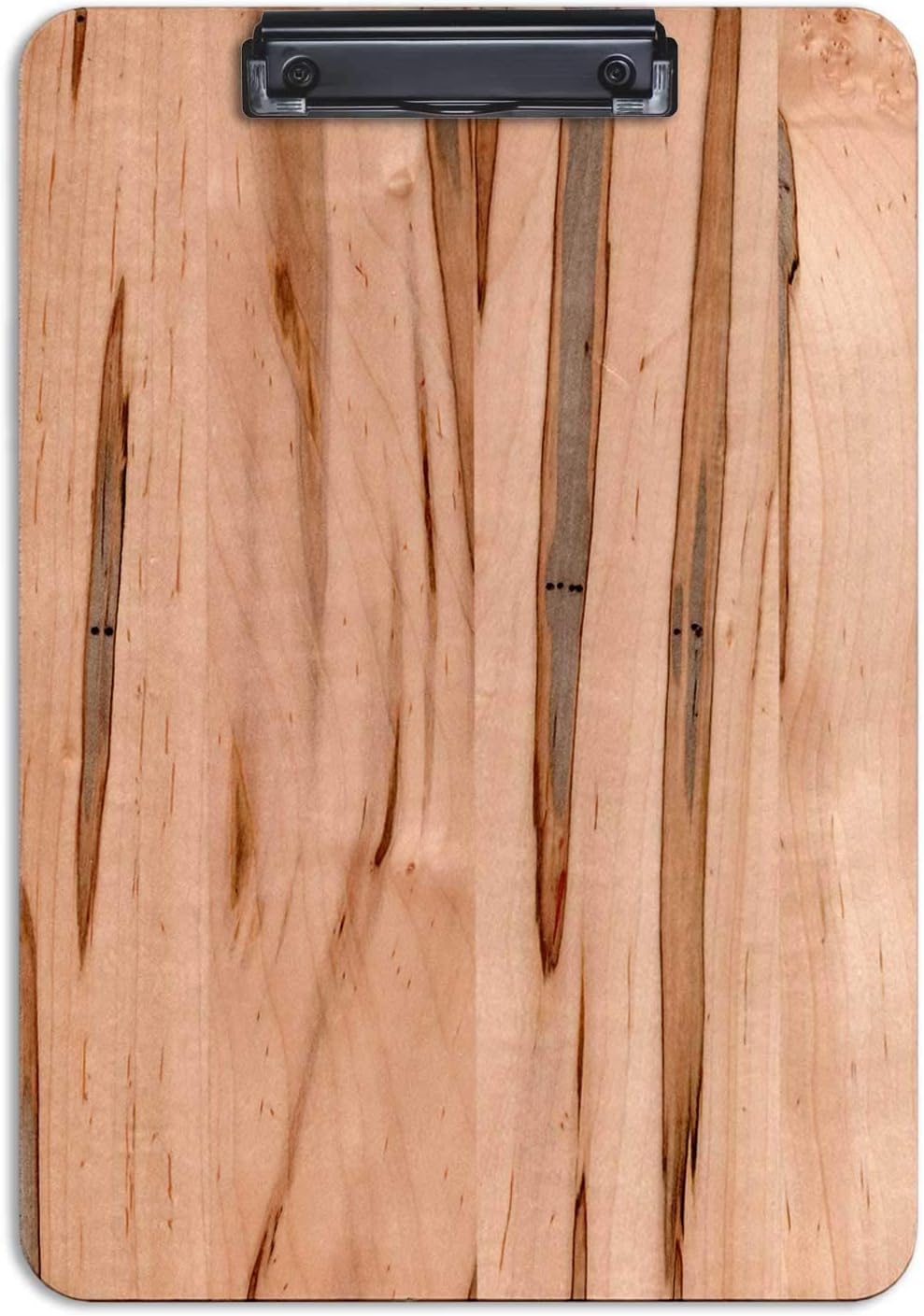 Hardwood Clipboard Ambrosia Maple Large Wood Clipboards 9.5" x 13.5"