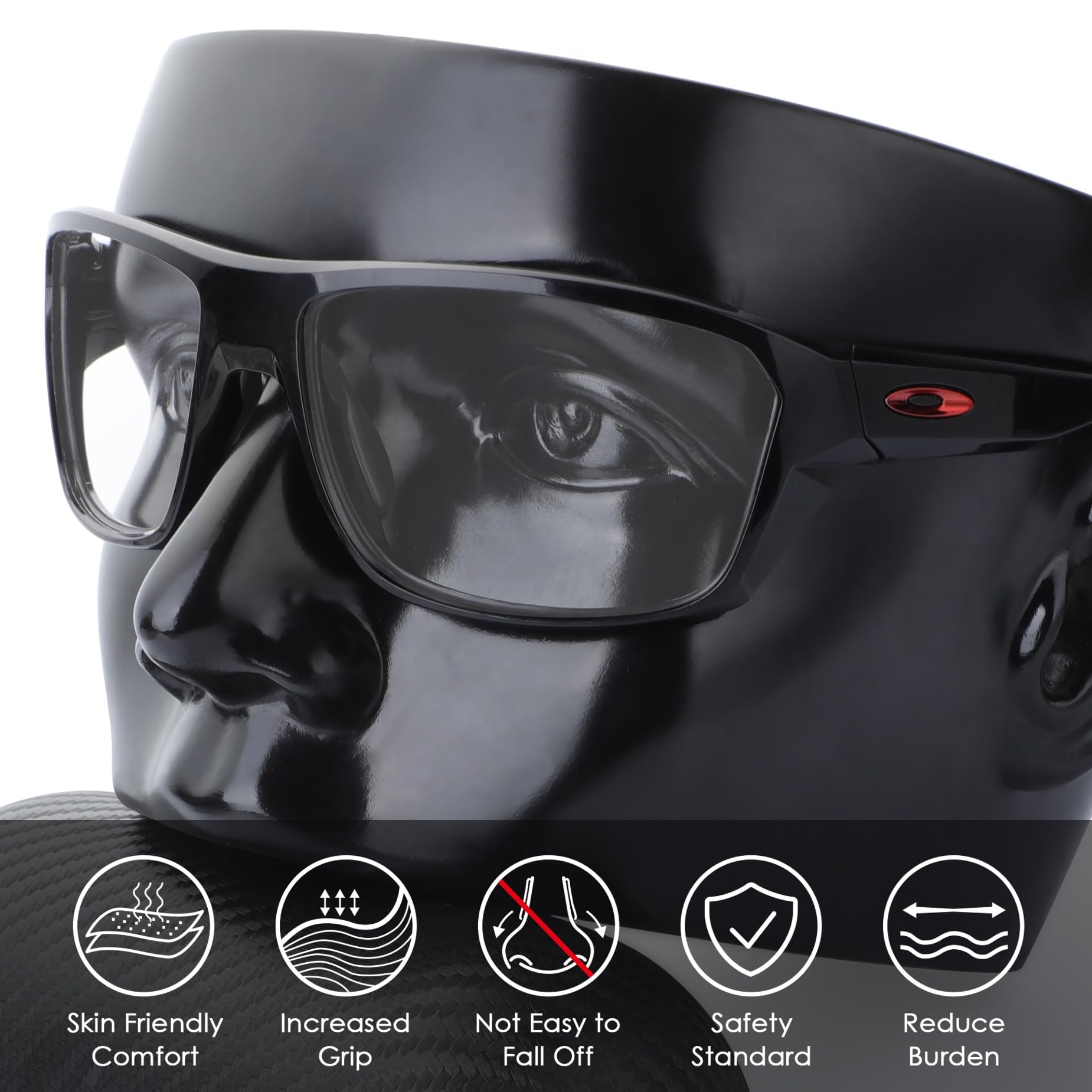 BlazerBuck Zamienne noski do okularów przeciwsłonecznych Oakley Crossrange OO9361