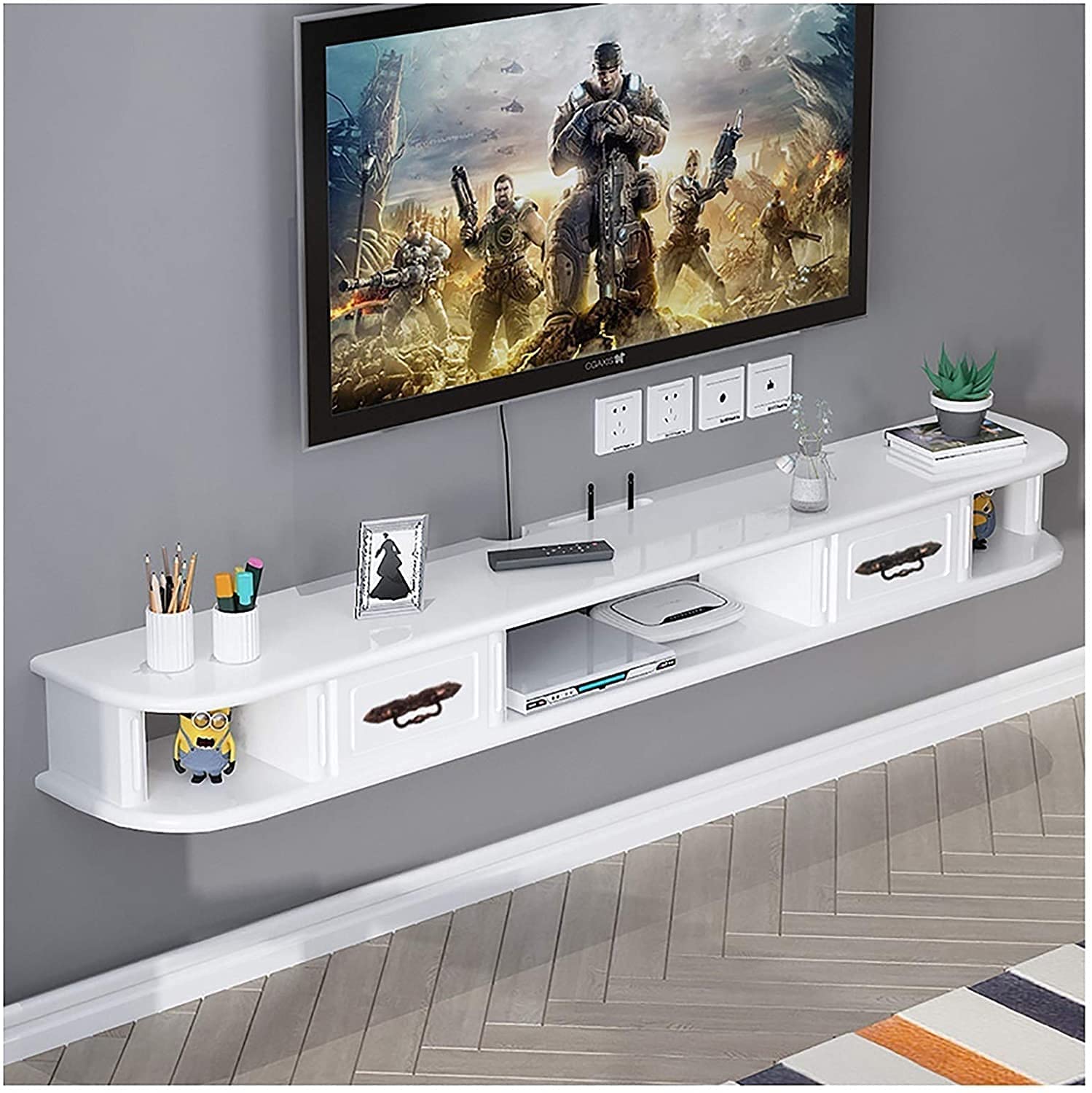 Buy Tv Floating Tv Unit Tv For Living Room Shelving