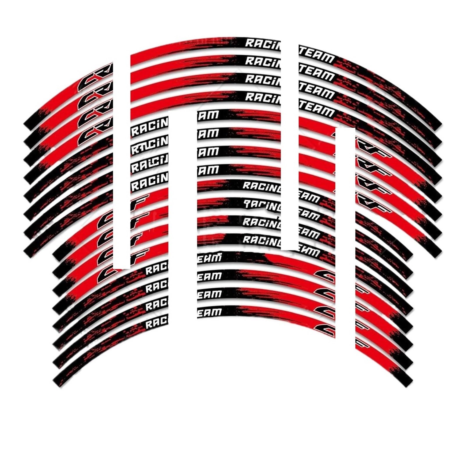 Hub Decals Rim for C&RF 450 & 250 L & 300L 450x 450r 250r 250f 150l 230 Motorcycle Wheel Sticker Rim Decal Hub Stripe Tape Stripe Tape(21inche and 19inche B)