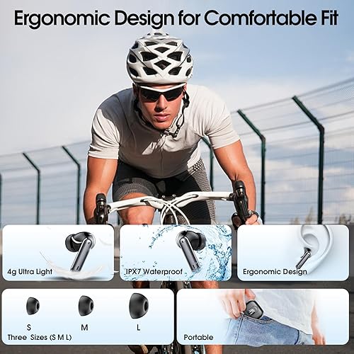 Miniatura 9 de Auriculares de traducción Ai en tiempo real, traductores de interpretación simultánea con 6 modos de traducción/164 idiomas, sin suscripción, Negro