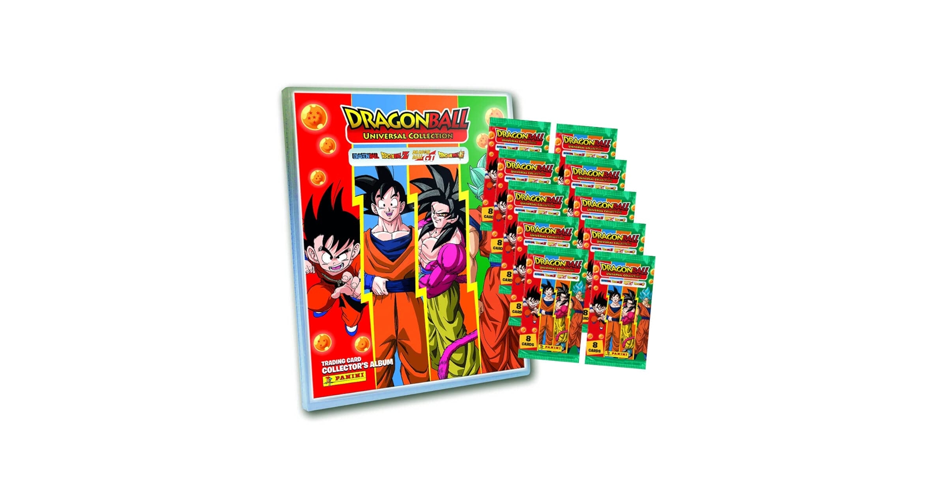 ドラゴンボールカード Dragon Ball Trading Cards 140-piece set Panini Dragon Ball Karten Serie 2 – Universal Collection Trading