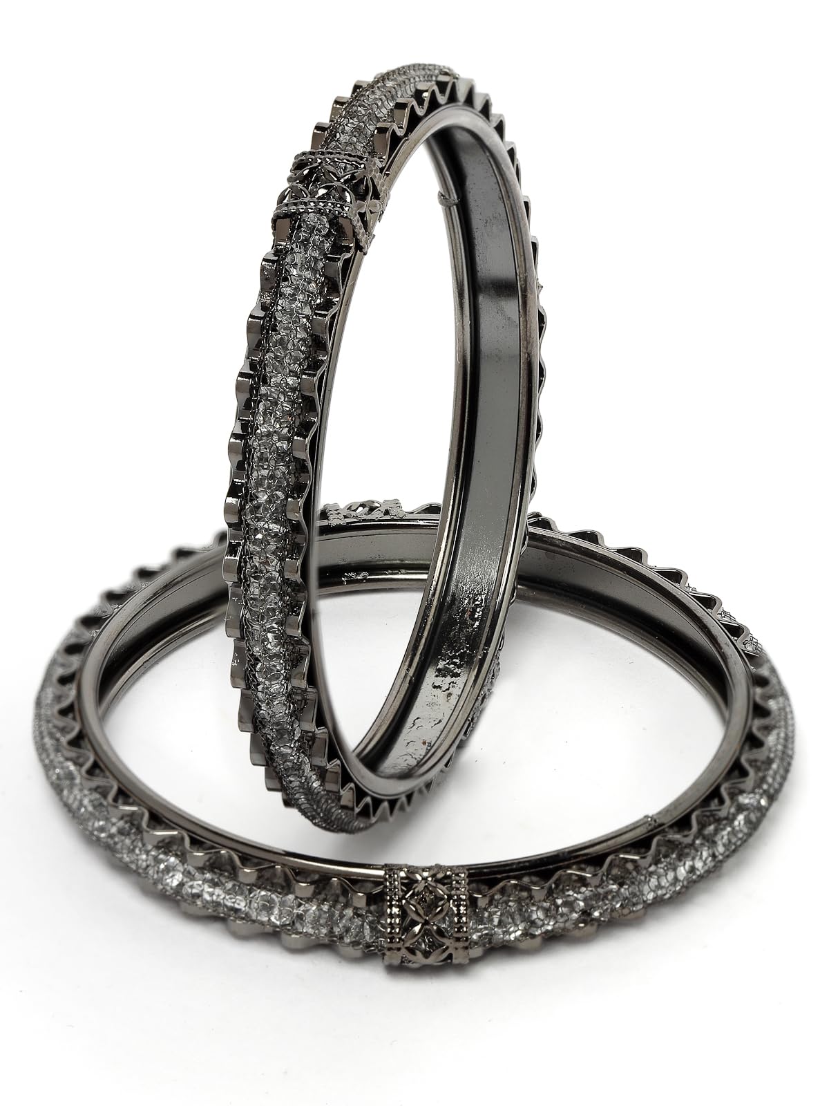 See full amazon price history chart for Sukkhi Trendy Silver Oxidised Rhodium Plated White Crystals Stones Thin Bracelet Bangle Set Jewellery for Women & Girls|Set of 2|Birthday Anniversary Gift for Women|B105955 Sukkhi Trendy Silver Oxidised Rhodium Plated White Crystals Stones Thin Bracelet Bangle Set Jewellery for Women & Girls|Set of 2|Birthday Anniversary Gift for Women|B105955 (B0CPPD6T1C) Amazon Price History, Amazon Price Tracker