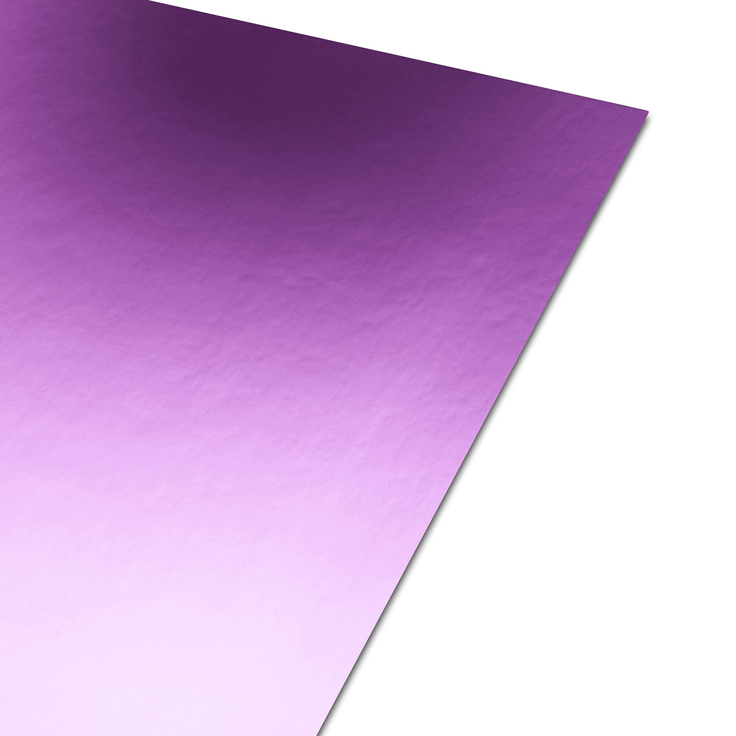 Papercutz A4 Pink Mirror Card High Gloss 250 GSM (10 Sheets) for Craft, Decorations, Card Making, Scrapbooking & Cake Topper, Durable, Coated Finish, Adhesive Friendly & Easy to Cut — image 1