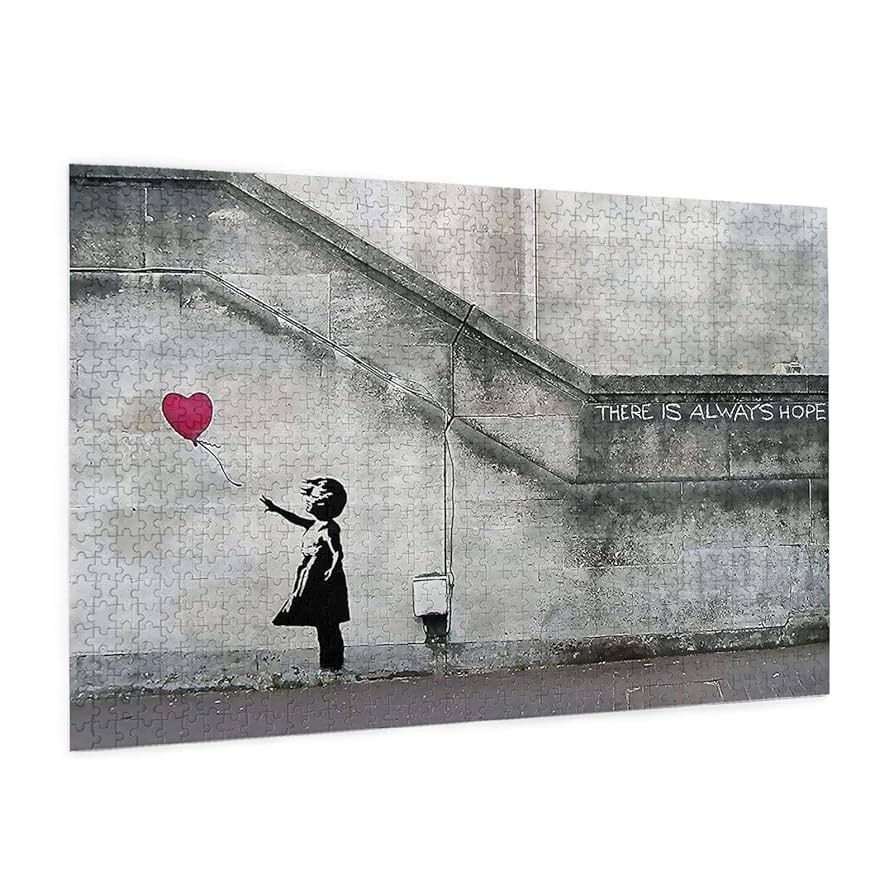 Amazon.co.jp: 1000ピース ジグソーパズル Banksy バンクシー