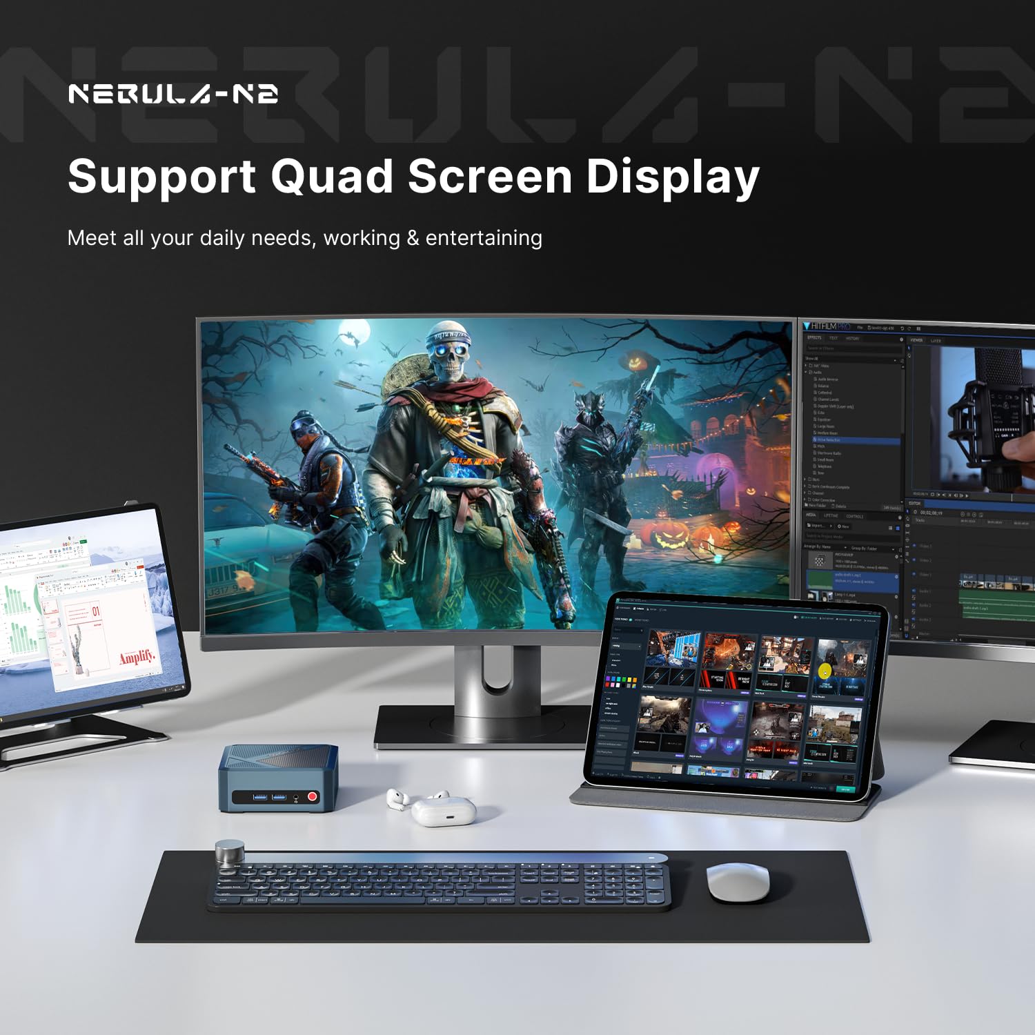 ORIGIMAGIC N2 Gaming Mini PC, Ryzen 5 6600H (up to 4.5GHz