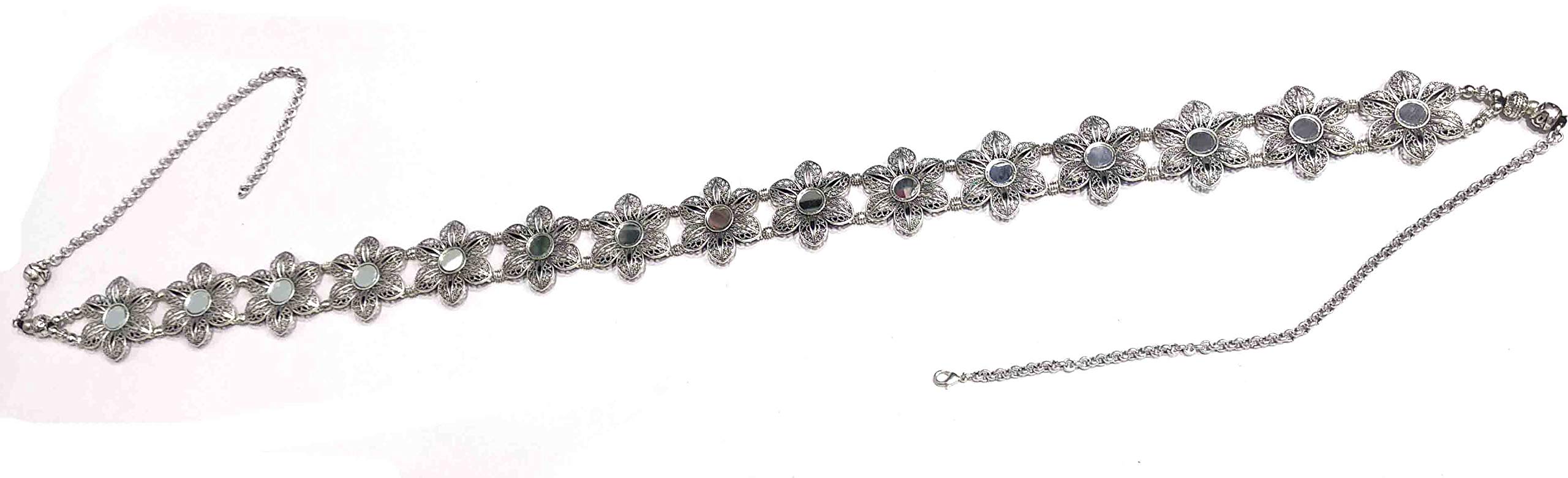 GURJARI JEWELLERS Waist/Belly Chain Oxidised Kamarbandh for Women,Girls (B08WRML7FQ) Amazon Price History, Amazon Price Tracker