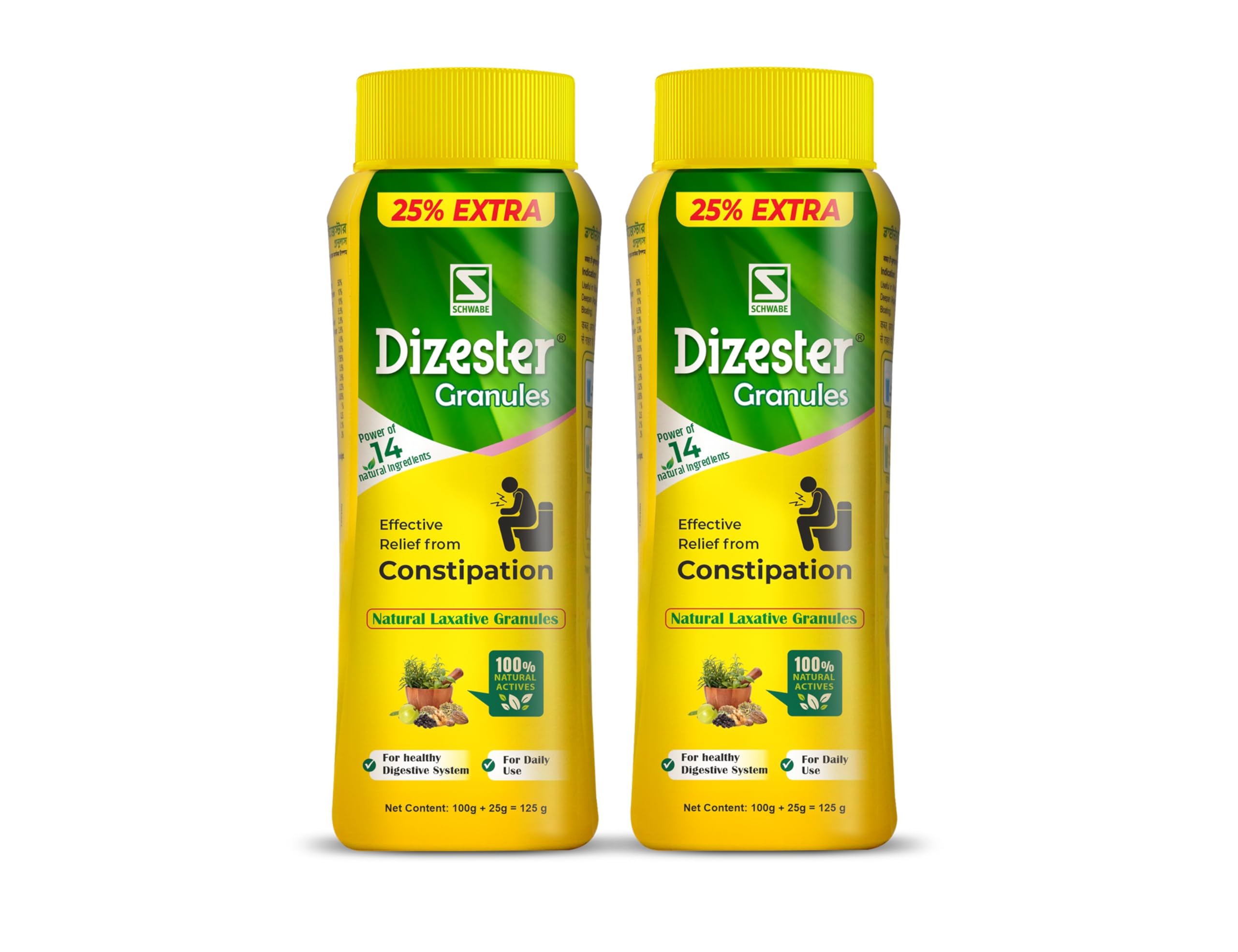 Schwabe Dizester Granuels - Natural Laxative | Constipation Relief | Pack of 2 (250 gram)-picture-26
