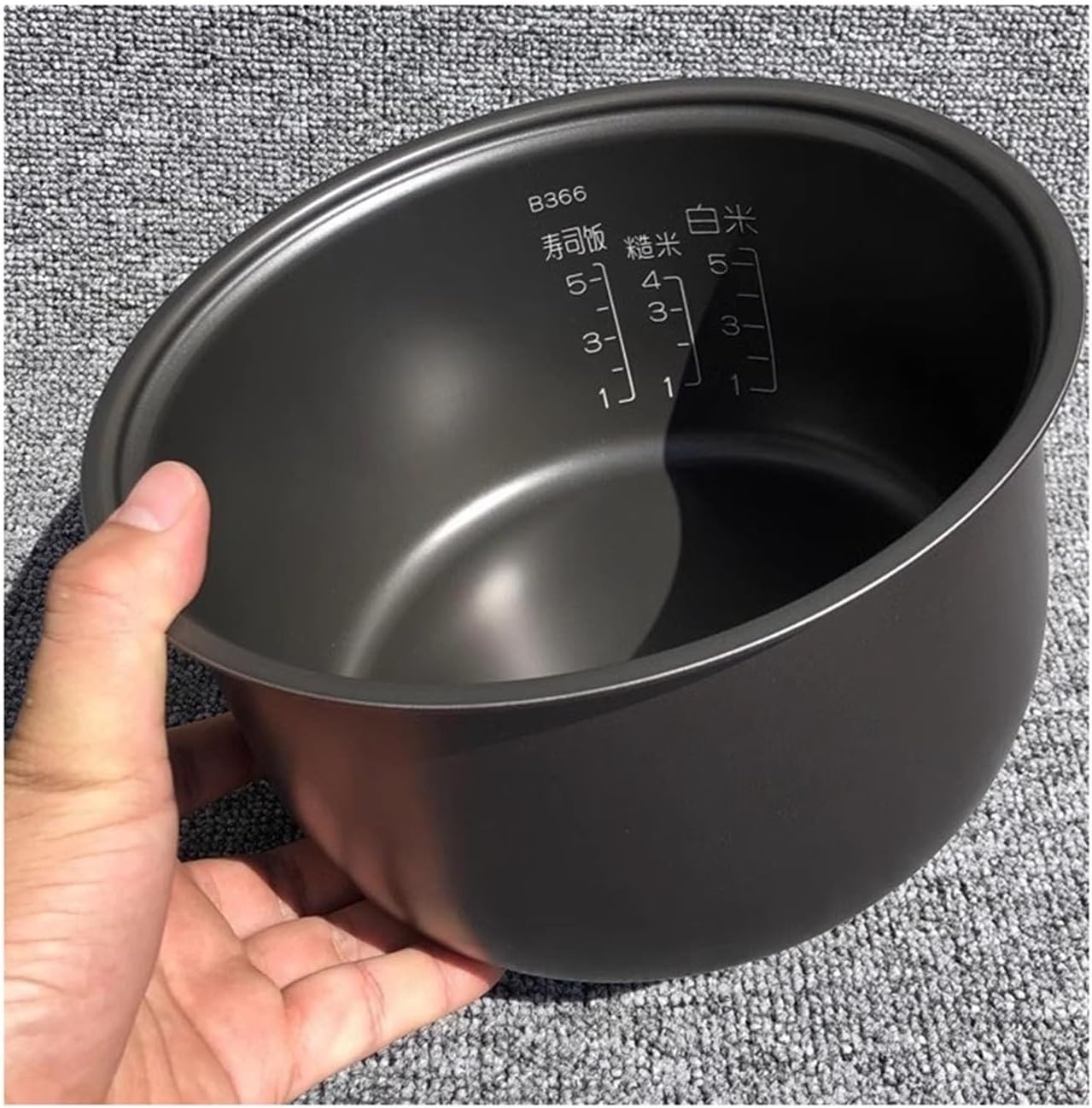 Rice Cooker Inner Pot Compatible For Zojirushi NS-TSH10/TSQ10/TSC10/AAH10C Inner Pot B366 Inner Pot Replacement B362 Rice Cooker Replacement Pot Household Non Stick Rice Cooker Liner Rice Cooker Acces