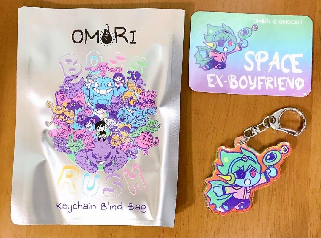 OMORI オモリ アクリルキーホルダー スペースボーイ船長 OMORI オモリ