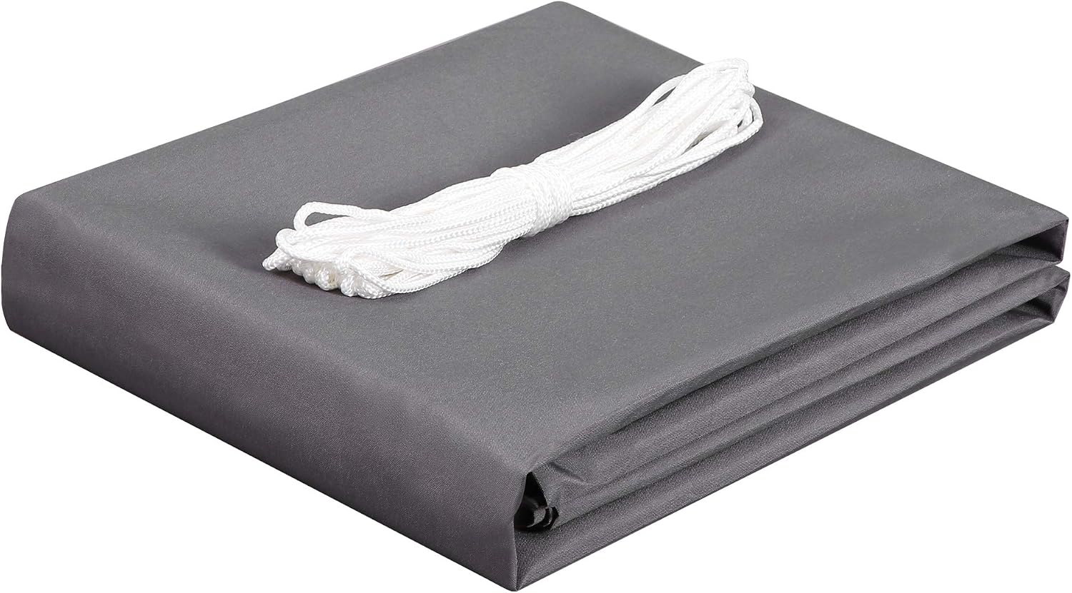 SONGMICS Paravent de Protection, Pare-Vue pour Balcon et terrasse, revêtement de Balcon, Protection Contre Le Vent Hydrofuge, avec Corde et œillets en Aluminium, 600 x 90 cm GCO90GY — vue 5