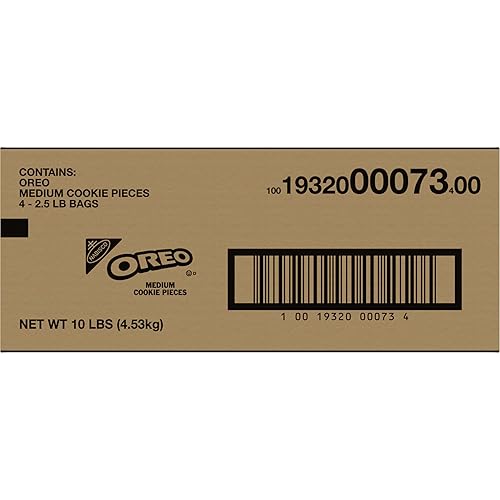 Miniatura 17 de Oreo Piezas de galletas medianas, chocolate, 2.5 libras (paquete de 4)