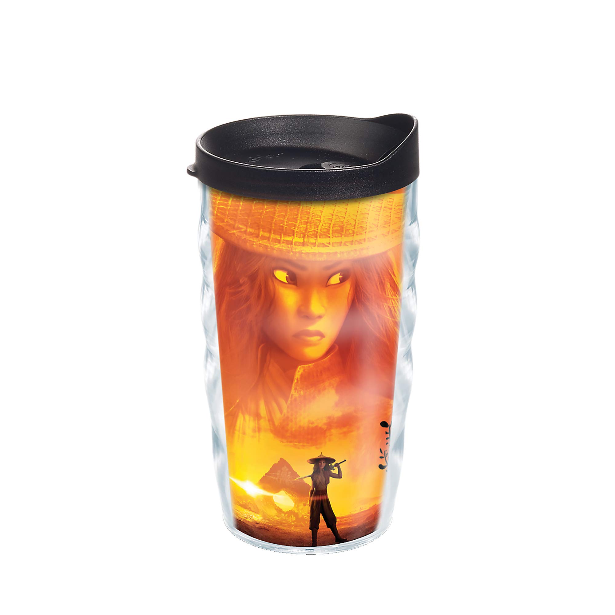 Tervis Made in USA Double Walled Disney - Raya and the Last Dragon Insulated Tumbler Cup Keeps Drinks Cold & Hot, 10oz Wavy, Raya and the Last Dragon