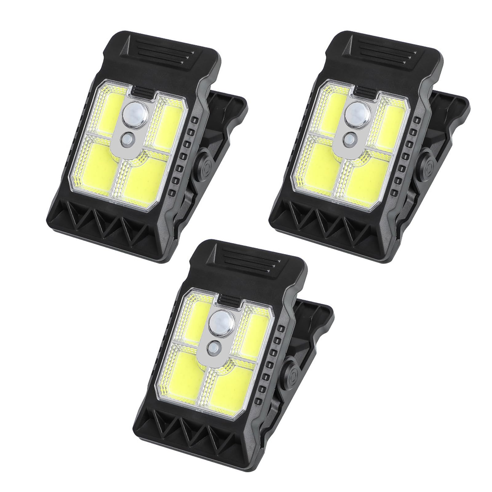 Kaeltsyn Solar Power Clip on Lamp Motion Detection High Brightness for Outdoor Camping Tent Pathway and Patio Lighting Solar Garden Lamp