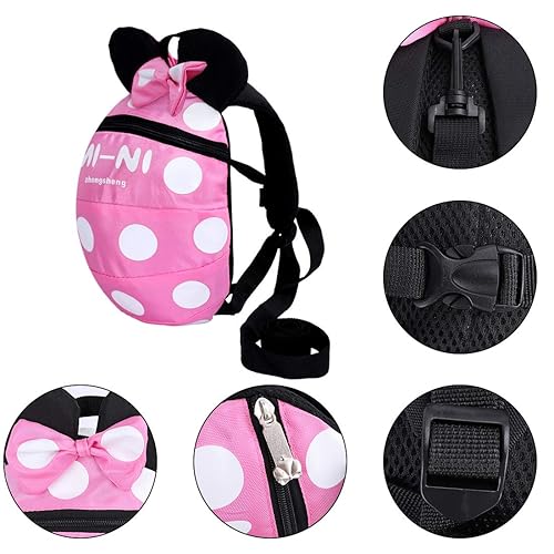 Miniatura 3 de Mochila antipérdida para bebés y niños pequeños, mochila de seguridad para caminar para niños pequeños, bolsa de viaje antipérdida, arnés con