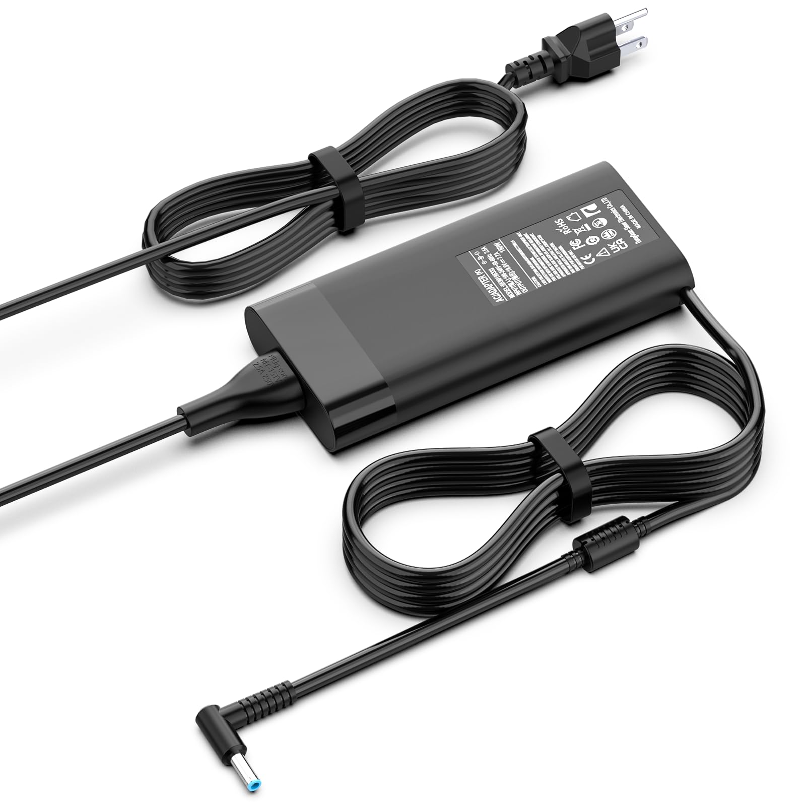 ROLADA 150W Laptop Charger Compatible with HP Pavilion Gaming 15 16 17 Series; 15-dk0056nr, 15-dk1020nr, 15dk1030nr, 16-a0020nr, 16-a0030nr, 17-