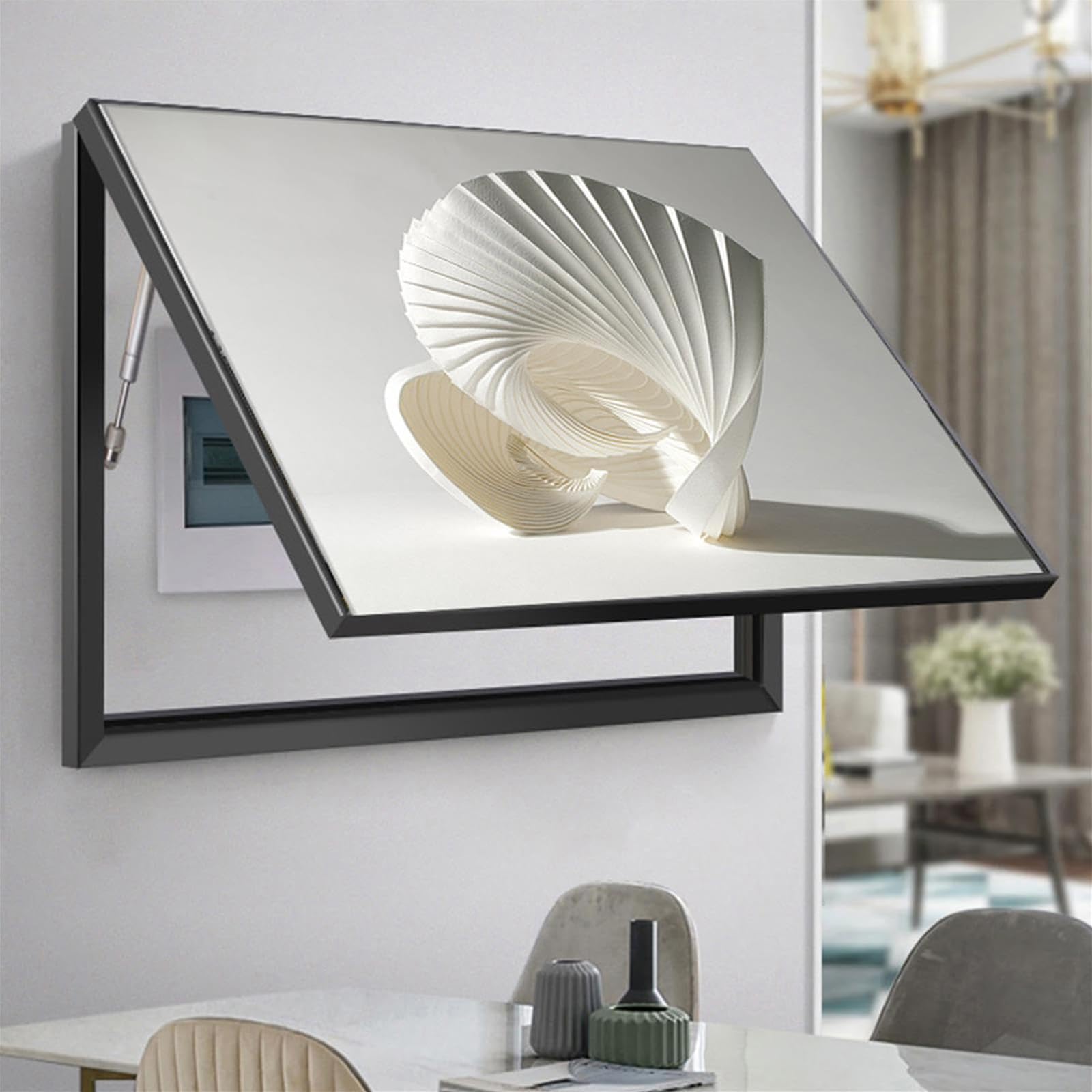 Tapa Cuadro Electrico Cubre Contadores De Luz Tapa Contador Luz Decorativa Tapa para Cuadro EléCtrico De Pared Decorative Utility Panel Cover I 50x40cm