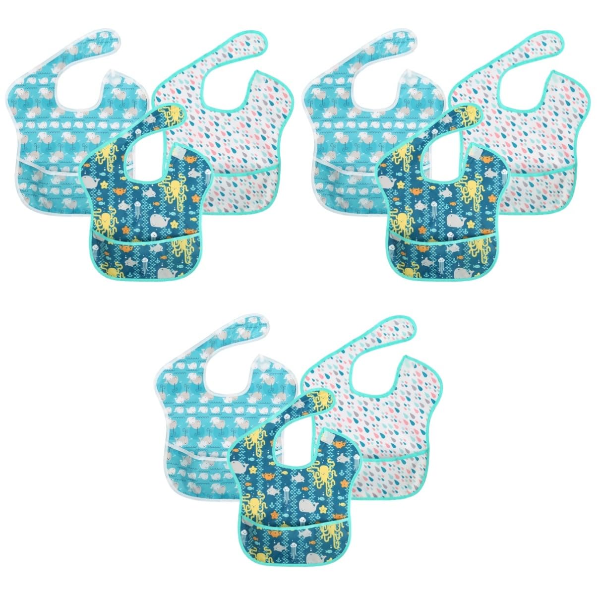 TOYANDONA 9 Piezas Baberos Bandana Para Bebé Babero De Tela Baberos Para Bebé Baberos Para Hombres Y Mujeres Toalla De Saliva Para Bebé Baberos Impermeables Para Baba De Bebé Baberos Para