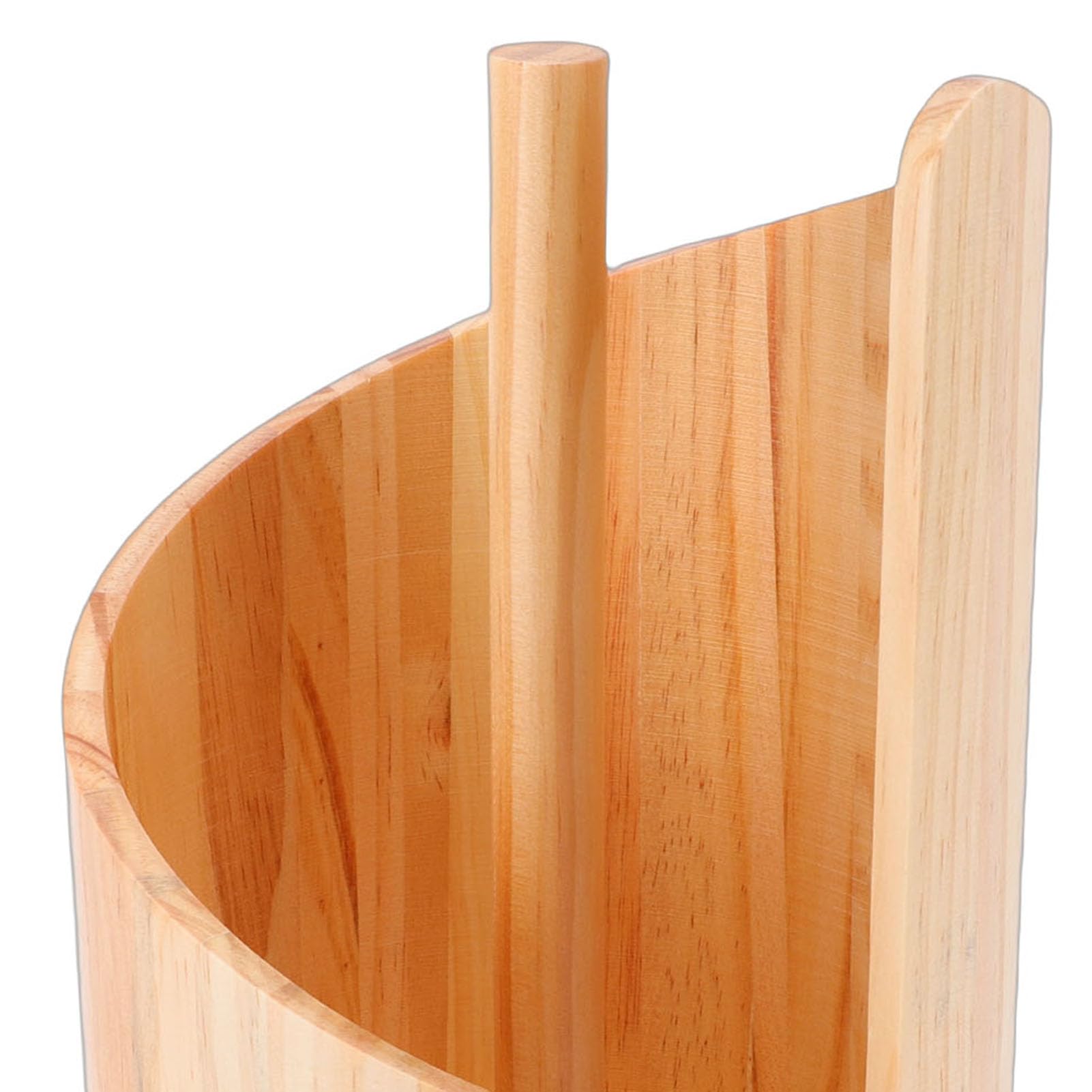 Portarrollos de Papel de Madera, Soporte de Montaña Rústico para Cocina (Tipo 1)