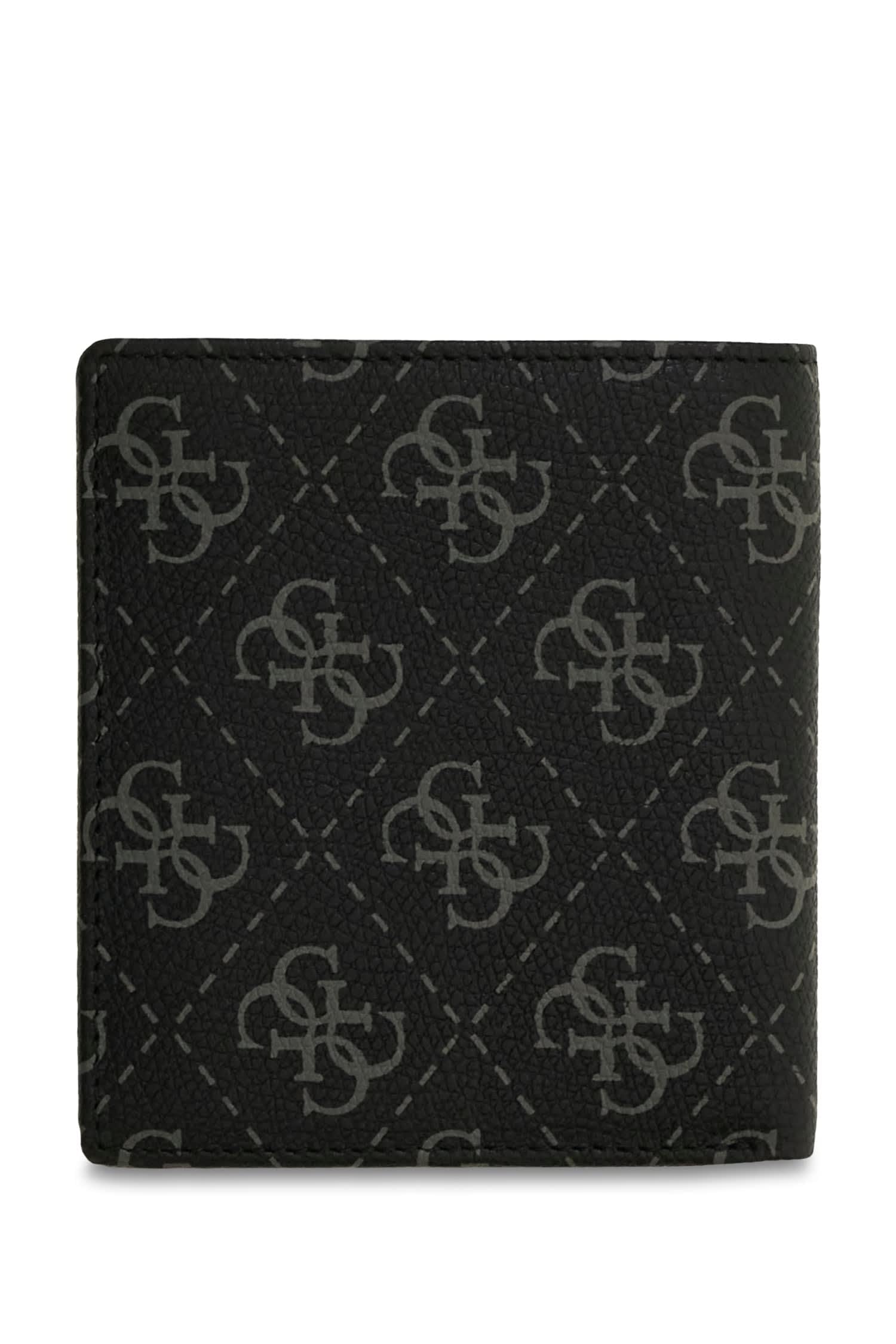 Guess Hombre Cartera Bifold Milano Bifold S Negro