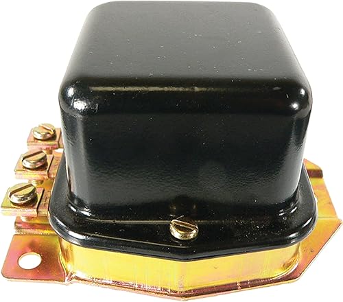 Miniatura 3 de DB Electrical Regulador externo 231-14012 compatible conreemplazo para tractor Ford 2N 8N 9N  6 voltios de tierra positiva A-Circuit 3 terminales