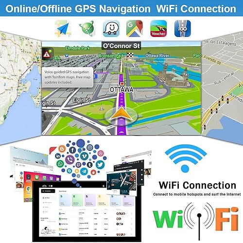 Miniatura 2 de Android 13.0 Estéreo de coche doble DIN para Hyundai Elantra 2011-2013 9 pulgadas HD pantalla táctil audio multimedia receptor con Carplay Android