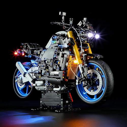 Miniatura 4 de LIGHTAILING Kit de iluminación LED para Lego- 42159 Yamaha MT-10 SP Modelo de bloques de construcción - Juego de luces LED compatible con el modelo