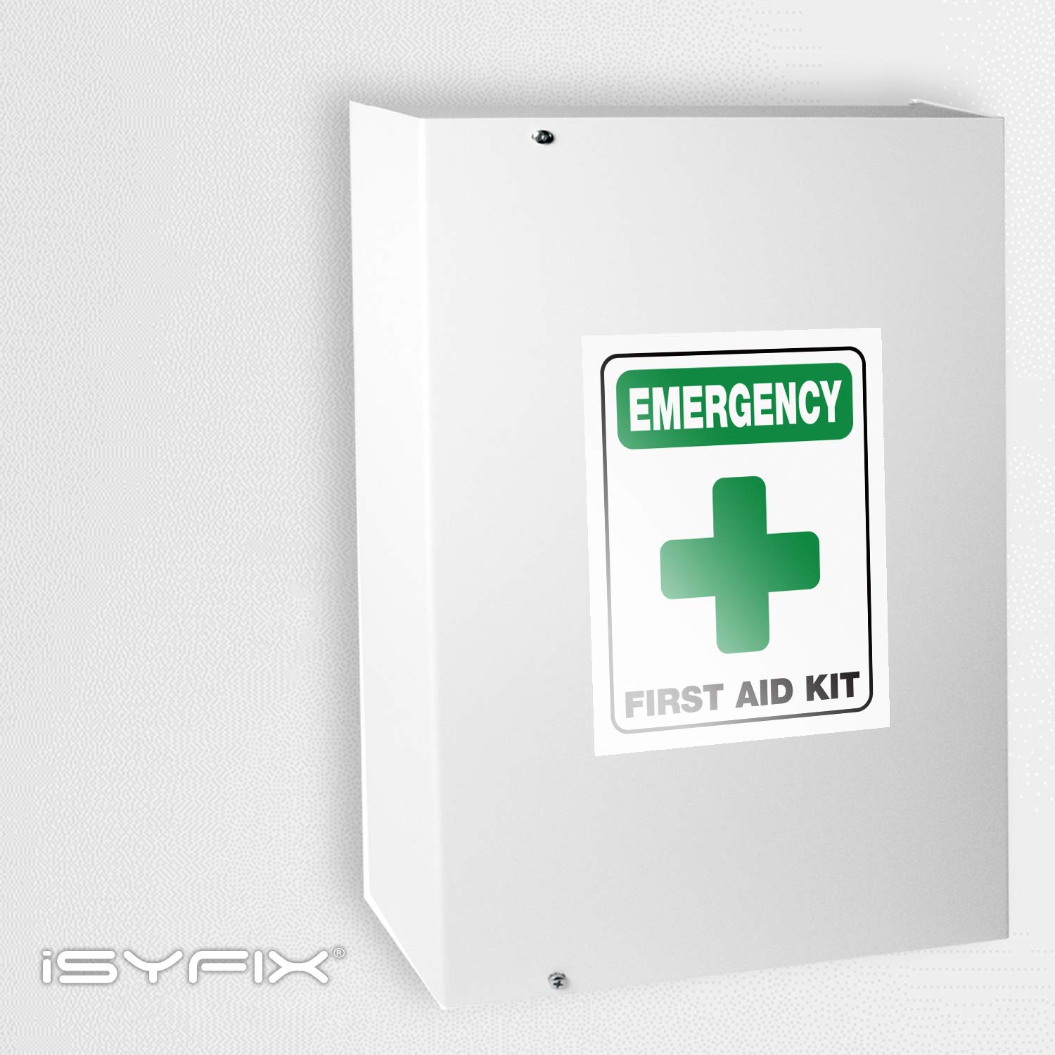 Amazon.com: iSYFIX Emergency First Aid Kit Signs Stickers