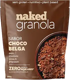 Naked Granola - Chocolate Belga e Aveia (250g)