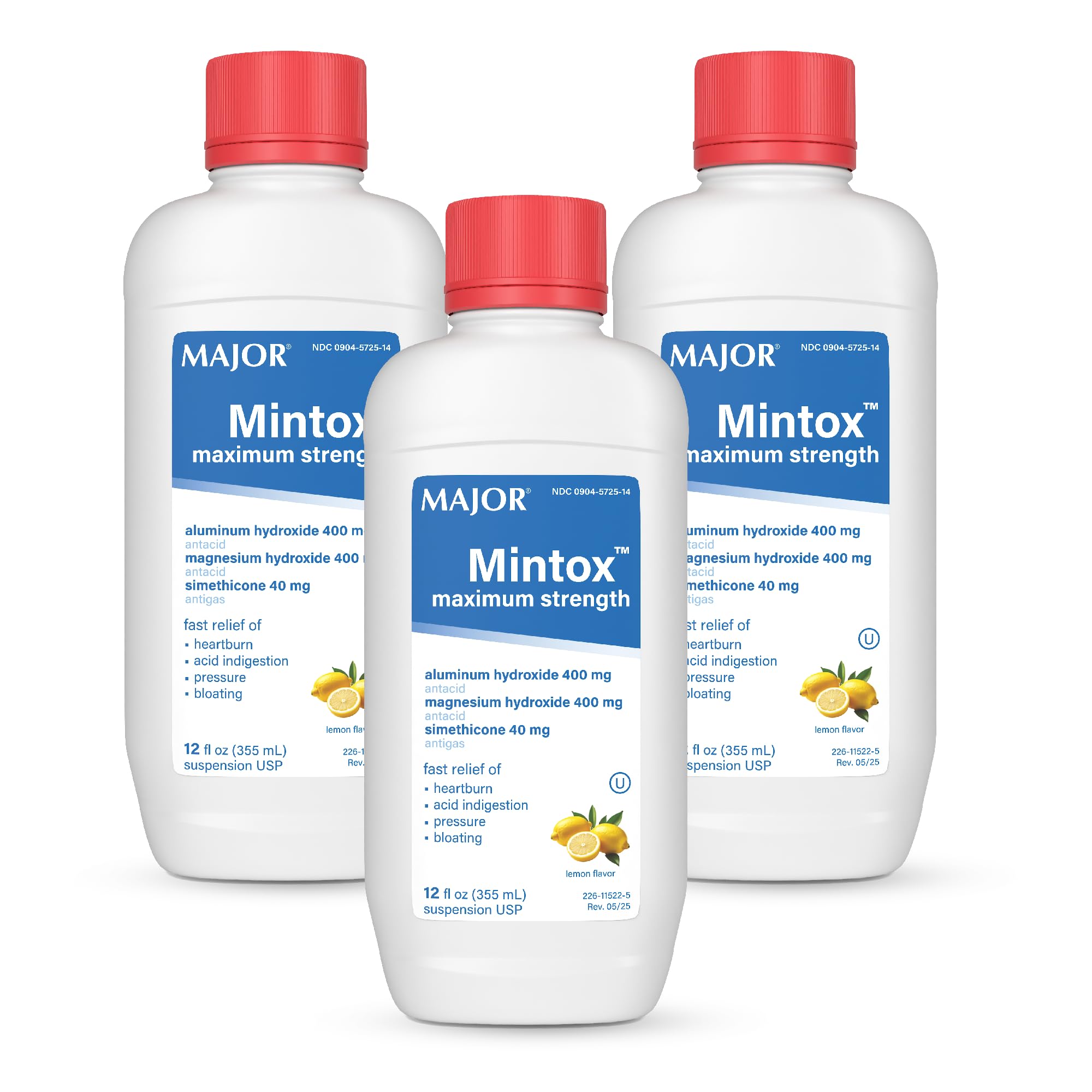 MAJOR Mintox Maximum Strength Antacid