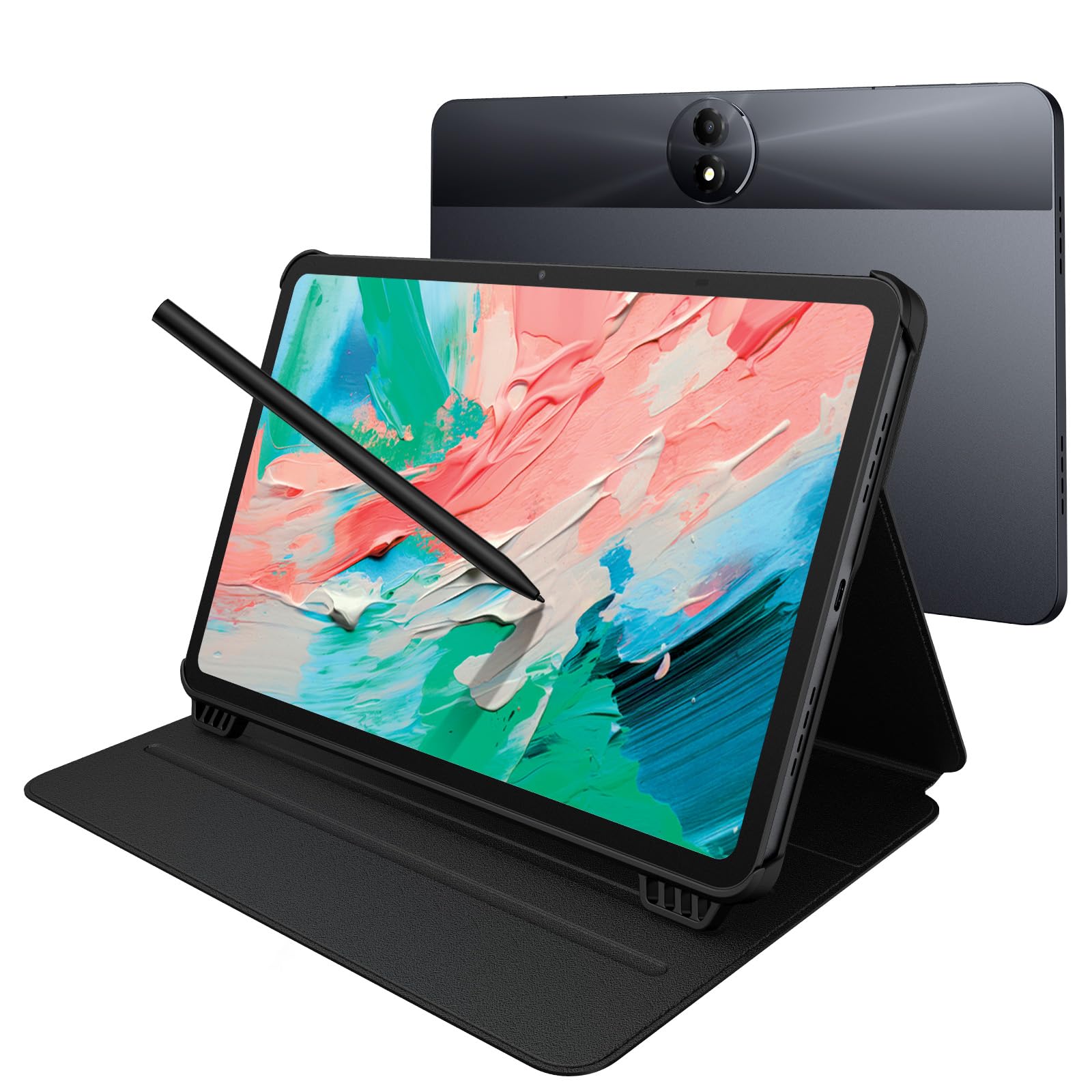 NXTPAPER 11 Gen 2 Android Tablet, 11" Drawing Pad & Digital Notebook, Stylus & Flip Case Included, NXTPAPER 4.0 Display, Android 15, AI Tools, 6+6GB RAM, 64GB Storage, 8000mAh Battery, Gray