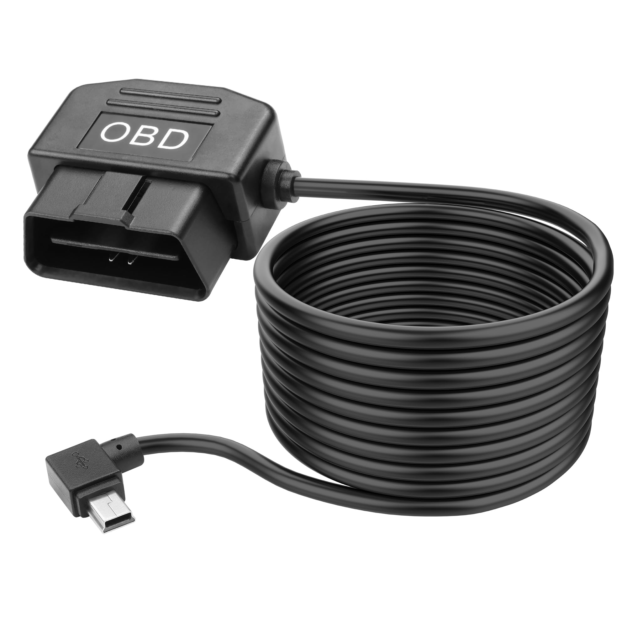 Cavo Di Alimentazione OBD2 MEIRIYFA Per Dash Cam, Da 12-36V A 5V/3A, Con Modalità ACC E Monitoraggio 24h, Mini USB - 5