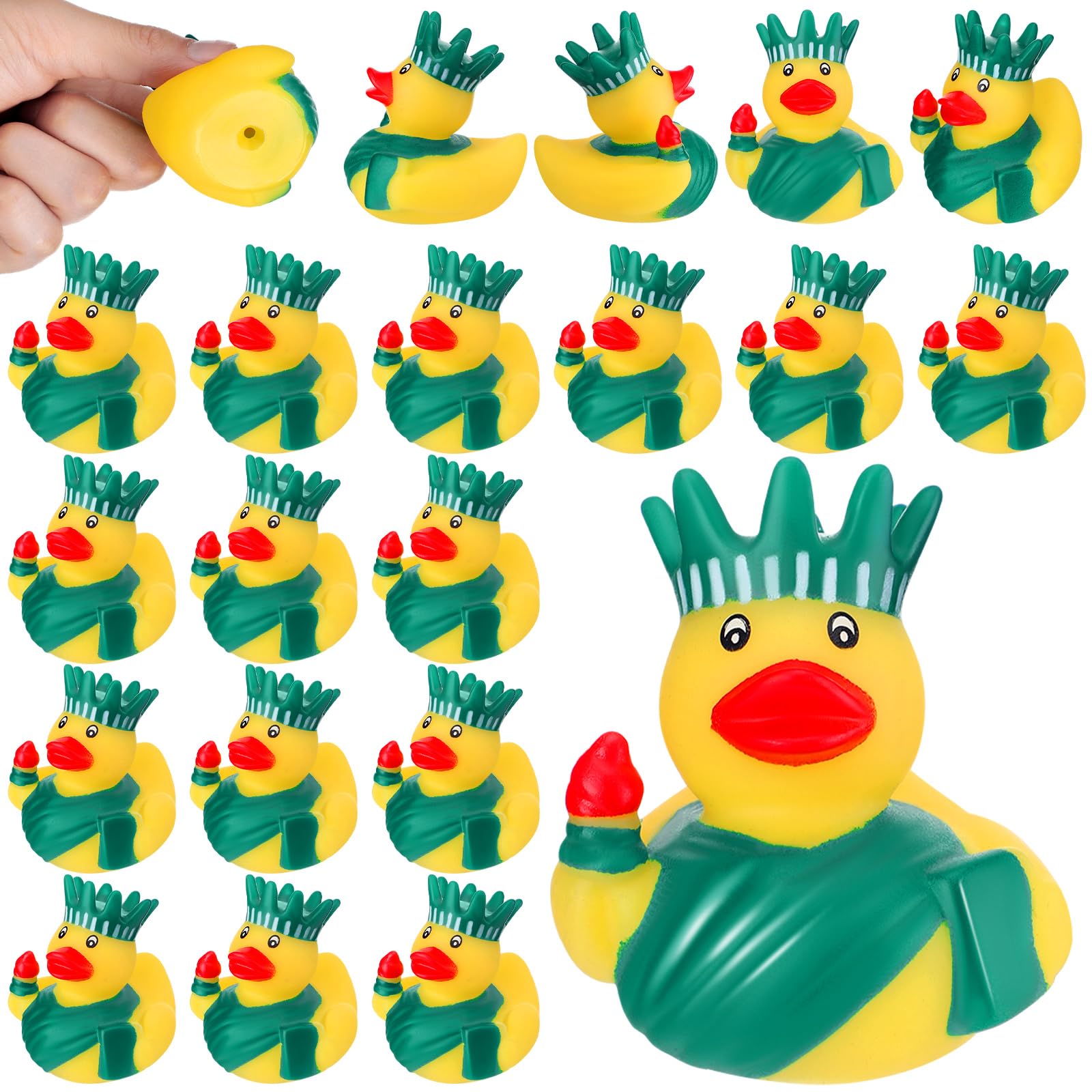 Amazon.com: Sotiff 24 Pcs Patriotic Rubber Ducks Bath Toys NY