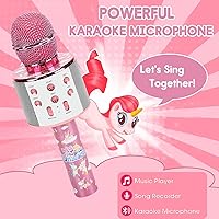 Vista 3 de Niskite Micrófono de juguetes para niñas pequeñas ideas de regalos de cumpleaños para niñas de 2, 3, 4 años