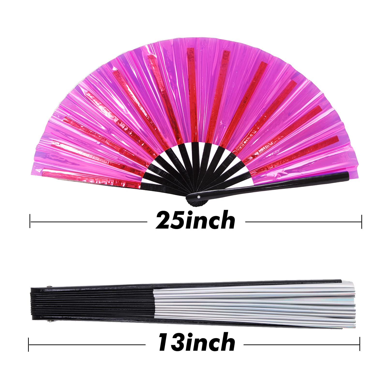 FANSOF.FANS Fabric Handheld Foldable Hand Fan with a Tassel Class A Bamboo Ribs for Women Girls Summer Party Event Favor Birthday Wedding Souvenir Gift (Lemon Yellow