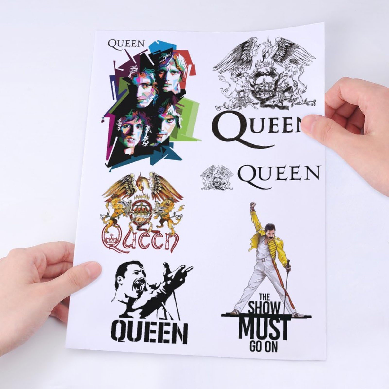 Amazon.co.jp: シール Queen クイーン クイーンバンド クイーンバンド