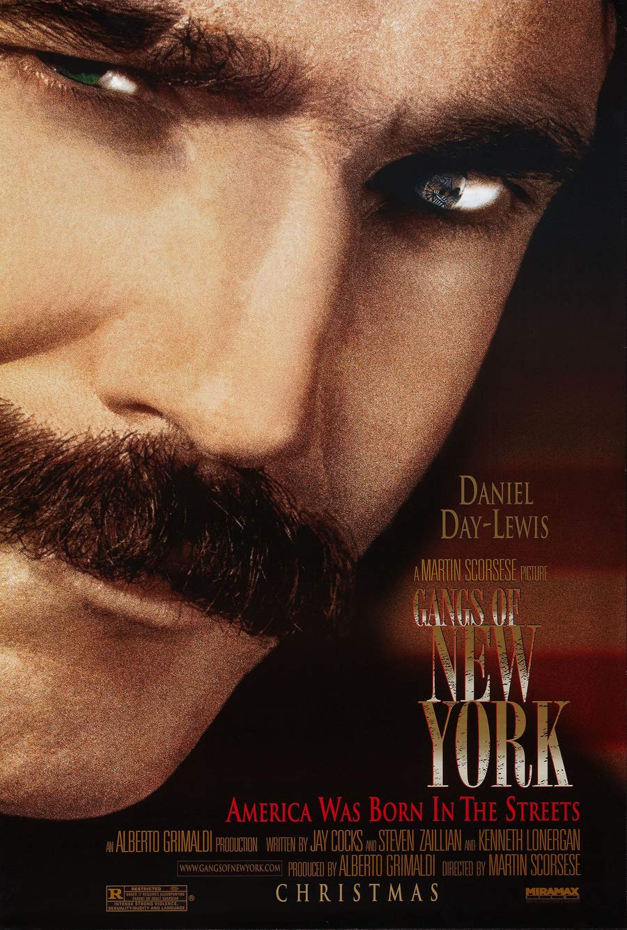 Amazon.com: Movie Poster GANGS OF NEW YORK 1 Sided ORIGINAL 27x40