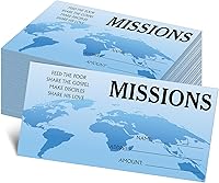 Vista 11 de Woanger 500 unidades de sobres para diezmos y ofrendas para donaciones, tamaño cheque, para billetes y efectivo para diezmos y ofrendas (Clásico)