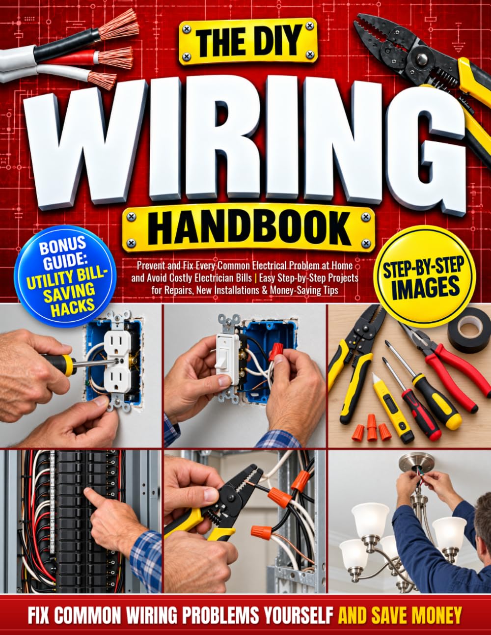 The DIY Wiring Handbook: Prevent and Fix Every Common Electrical Problem at Home and Avoid Costly Electrician Bills | Easy Step-by-Step Projects for Safe Repairs, New Installations & Home Upgrades