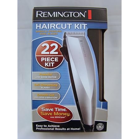 Amazon.com: Remington HC-80 Precision - Kit de corte de pelo (22 piezas) :  Belleza y Cuidado Personal