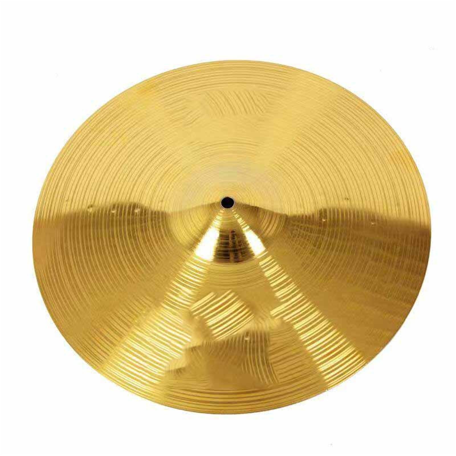 Platillos Profesionales De Batería En Batería Con Platillos De Aleación Y Tambores De Jazz | Platillos acústicos de latón, platillos de agua forjados a mano (platillos de ritmo de 20 pulgadas)