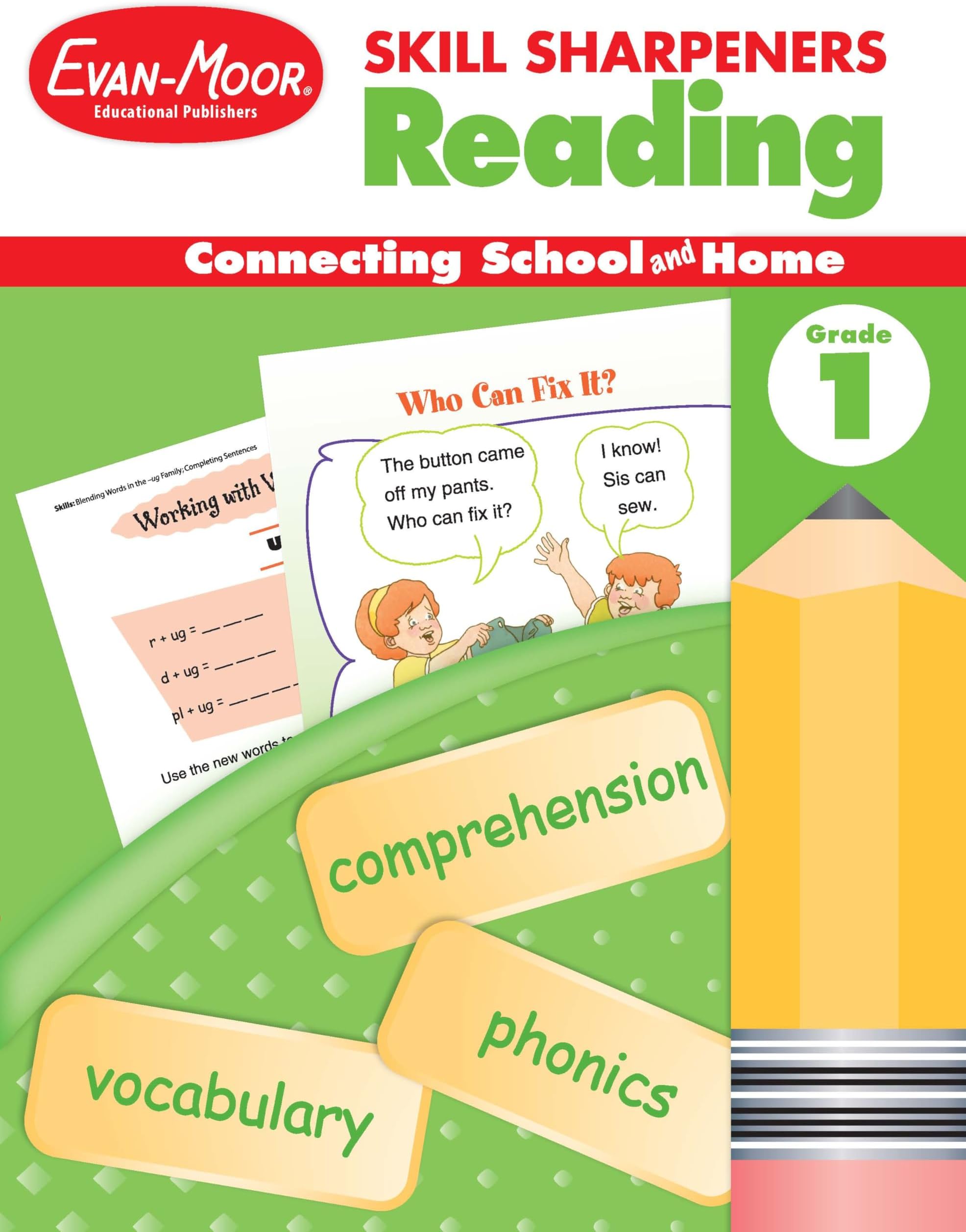 Evan Moor Educational Publishers Skill Sharpeners Reading Grade 1