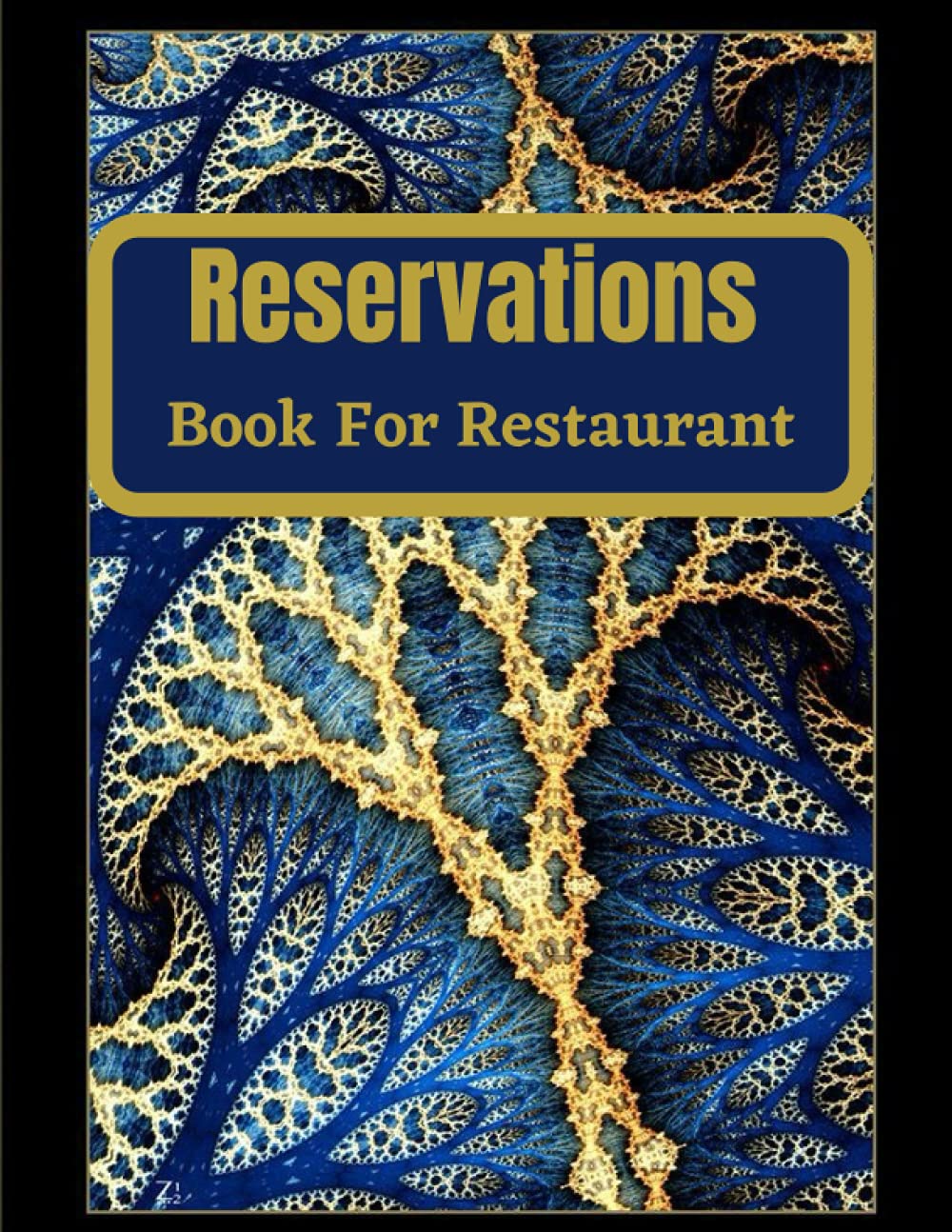 Reservation book for restuarant: Reservation book