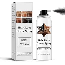 Root Touch Up Hair Color Spray Instant Gray Coverage Hair Color for Women with Filling & Thickening Coverage Root Touch Up Spray #Black