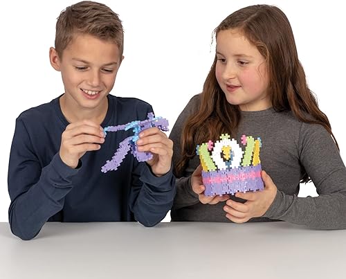 Miniatura 2 de PLUS PLUS - Juego abierto - 300 piezas - Mezcla de colores pastel, juguete de construcción de construcción de tronco, mini bloques de rompecabezas