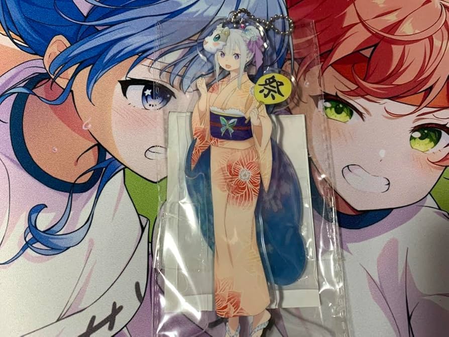 リゼロ エミリア アクリルスタンド 夏祭り 浴衣