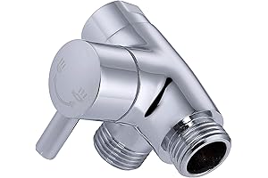 G-Promise 3-Way Shower Arm Diverter for Handheld and Fixed Spray Heads